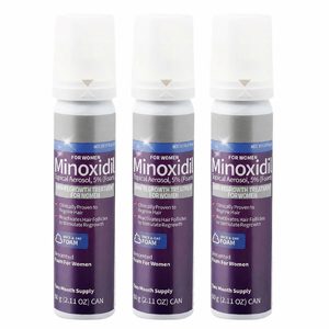 Піна жіноча міноксидил 5% Кіркланд Minoxidil Kirkland 3x60мл