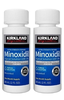 Kirkland Minoxidil 5% 2 bottles 