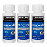 Kirkland Minoxidil 5% 3 bottles 