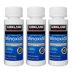 Kirkland Minoxidil 5% 3 bottles 