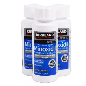 Kirkland Minoxidil 5% 3 bottles 