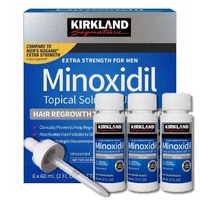 Kirkland Minoxidil 5% 3 bottles with dropper