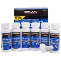 Kirkland Minoxidil 5% Extra Strength Men Hair Regrowth Solution 6 Month Supply