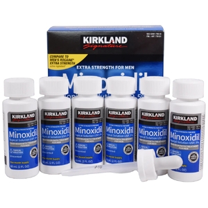 Kirkland Minoxidil 5% Extra Strength Men Hair Regrowth Solution 6 Month Supply